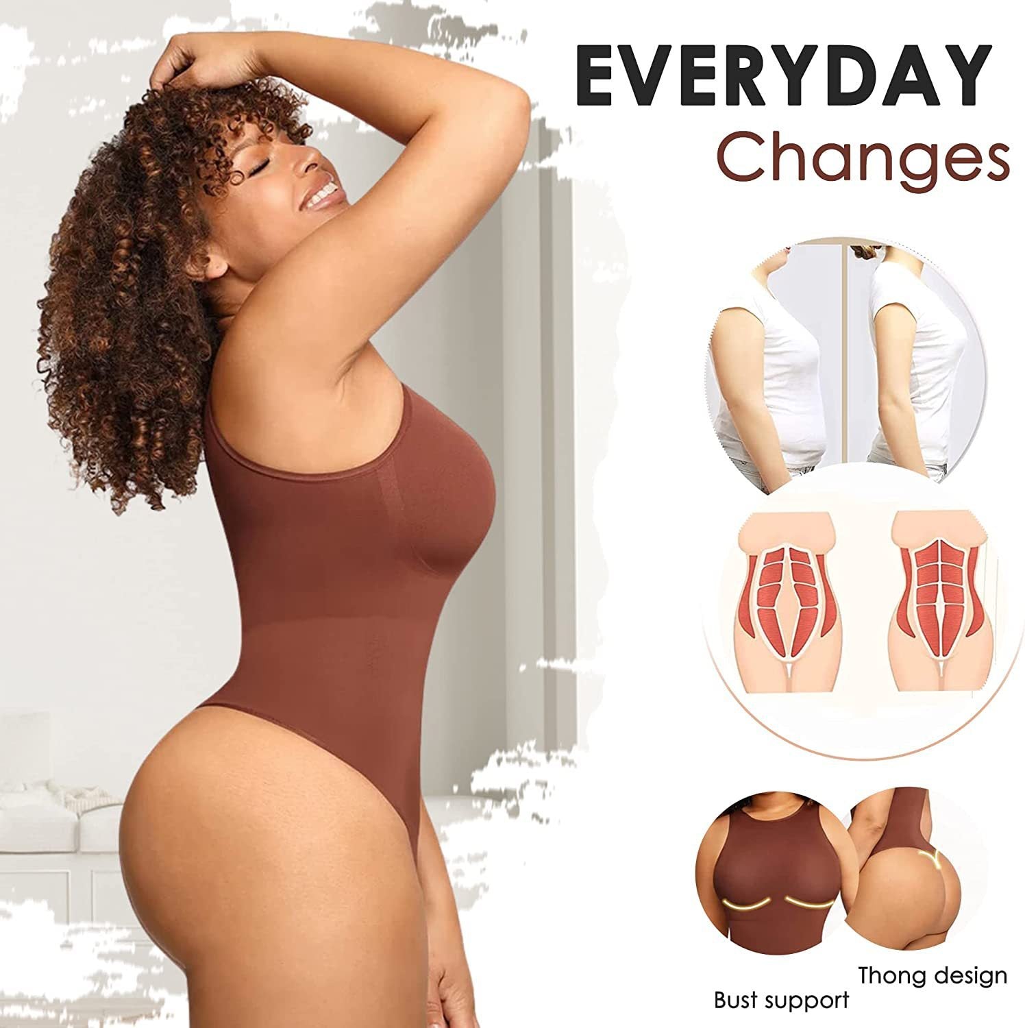 High Neck Sleeveless Bodysuit