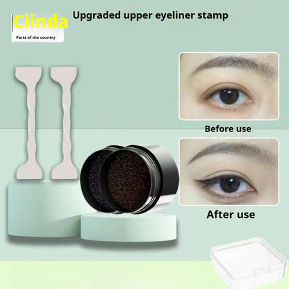 Double-headed Eyelash Eyeliner Stamp Pen Suit Quick-drying Waterproof